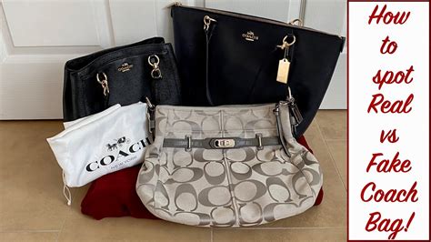 dust bag coach original vs fake|counterfeit coach purses.